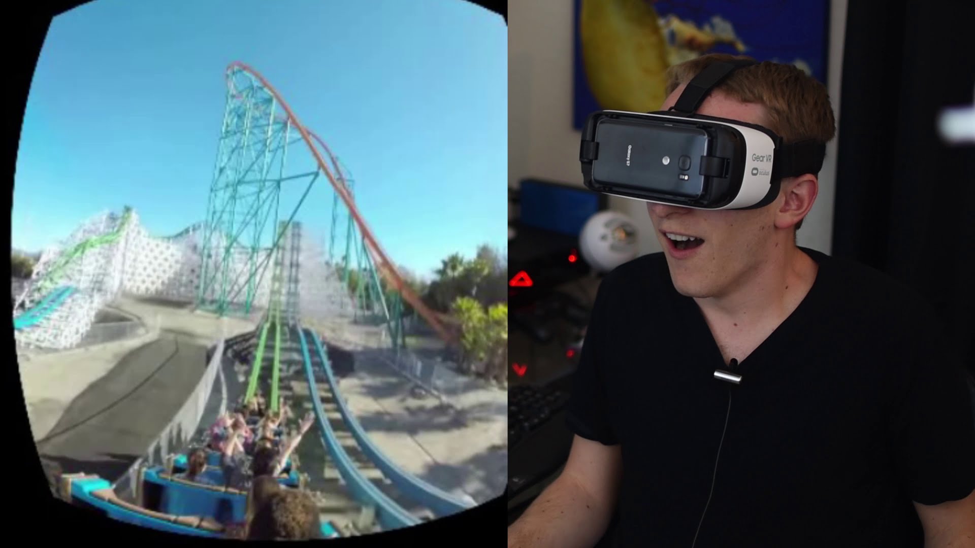 Американские горки VR Oculus